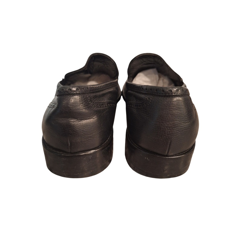 Gucci Men's leather Shoes Loafers Classic Black Size 9.5 US/43 EUR‎ /9 UK - Picture 4 of 10